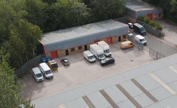 Industrial units at Heathfield Industrial Estate in Elland